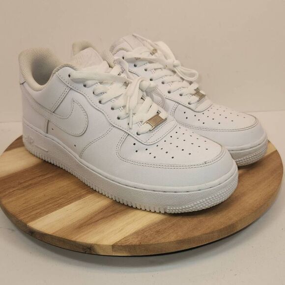 Nike AF1 Air Force 1 '07 Low Mens Size 9.5 White 315122-111 - Picture 3 of 10